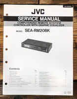JVC SEA-RM20 BK Graphic Equalizer Service Manual *Original*