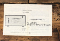 Micranta 22-124 Power Supply Owners / User Manual *Original*