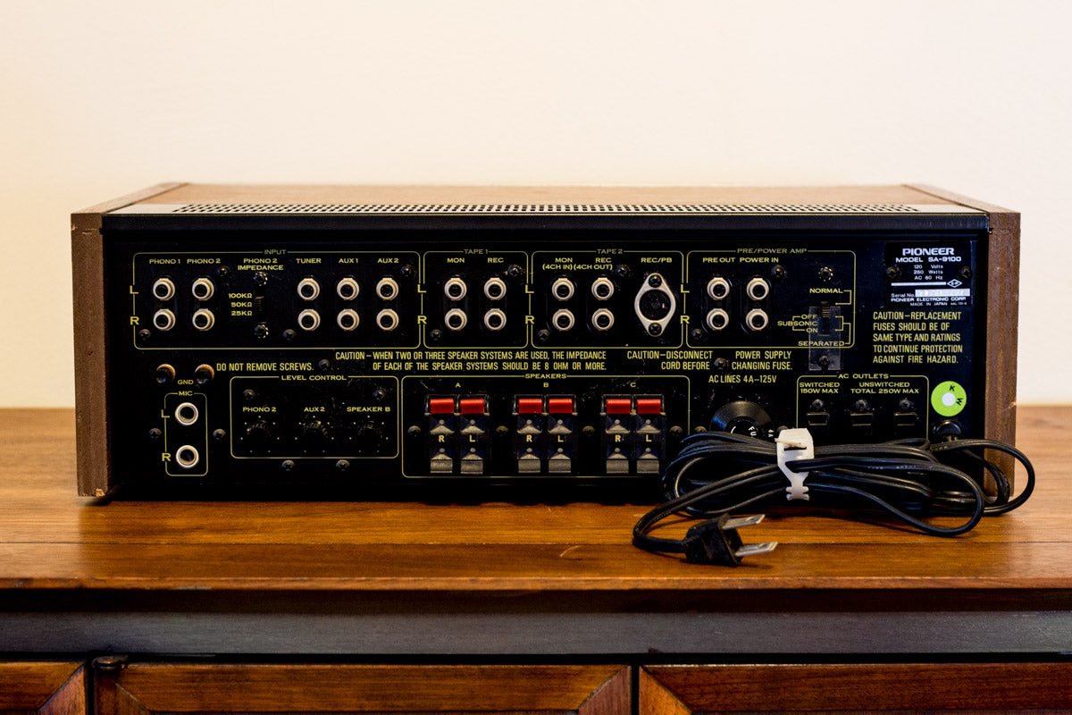 Pioneer SA-9100 Integrated Amplifier