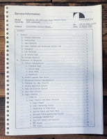 Sony 581  Provisional Service Manual *Original*