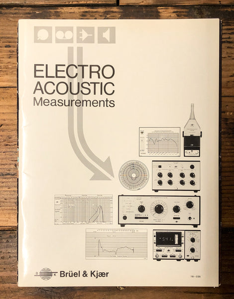 B&K Electro Acoustic Measurements HiFi 41pg Booklet  *Original*