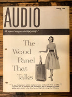 Audio Mag 1960 The Wood Panel that Talks Speaker  6pg Article Brochure *Orig*