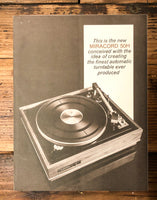 Miracord Model 50H Record Player / Turntable 5pg Dealer Brochure *Orig*