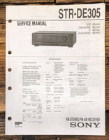 Sony STR-DE305 Receiver Service Manual *Original*