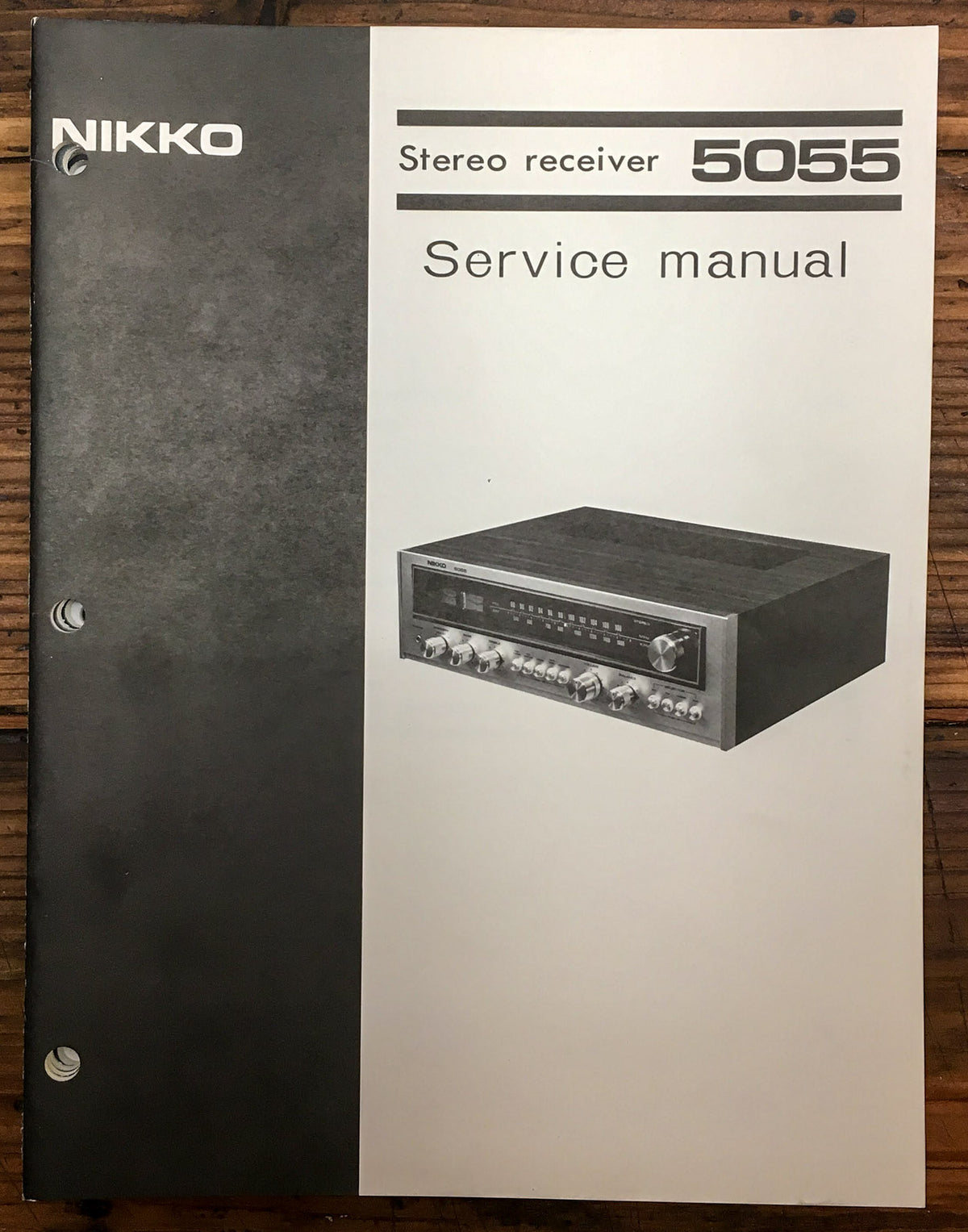 Nikko Model 5055 Receiver  Service Manual *Original*