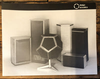 Design Acoustics D-12 -8 -6 -4 -1A -1W Speaker 7pg Dealer Brochure *Orig*