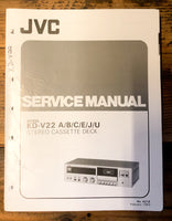 JVC KD-V22 Cassette  Service Manual *Original*