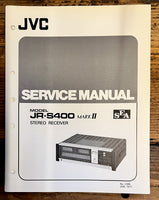 JVC JR-S400 MK2 / MKII Receiver  Service Manual *Original*