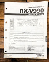 Yamaha RX-V990 Receiver  Service Manual *Original*