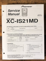 Pioneer XR-IS21MD Stereo  Service Manual *Original*