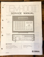 Yamaha EM-100 II Mixer  Service Manual *Original*