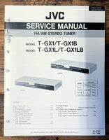 JVC T-GX1 -GX1B -GX1L -GX1LB Tuner  Service Manual *Original*