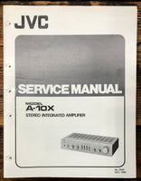 JVC A-10X Amplifier  Service Manual *Original*