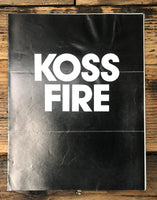 KOSS KOSSFIRE 210 Speaker 3 pg Dealer Brochure  *Original*