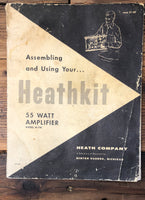 Heathkit W-7M Amplifier Assembly Manual  *Original*