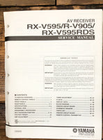 Yamaha RX-V595 R-V905 RDS Receiver  Service Manual *Original*