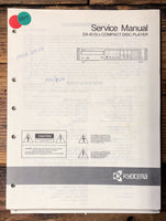 Kyocera DA-610CX CD Player  Service Manual *Original*