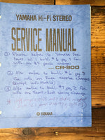 Yamaha CR-800 Receiver  Service Manual *Original*