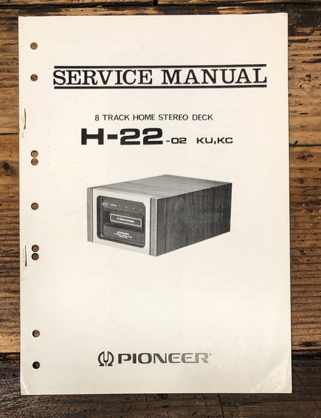 Pioneer QT-6600 Tape Deck Service Manual *Original*