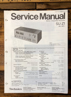 Technics SU-Z1 Amplifier  Service Manual *Original*
