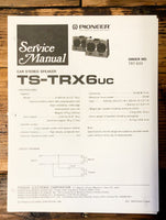 Pioneer TS-TRX6 Speaker  Service Manual *Original*