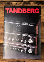 Tandberg Model 3001 3002 3003A 3012 3014 TD20A  7pg Dealer Brochure *Orig*