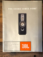 JBL Northridge N24 N26 N28 N38 ND310 Speaker 7pg Dealer Brochure *Orig*