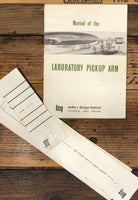 Audio & Design LTD Laboratory Pickup Arm Tonearm Owners / User Manual *Original*
