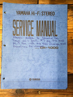 Yamaha CR-1000 Receiver  Service Manual *Original*