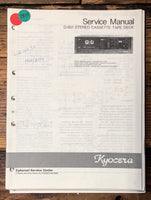 Kyocera DA-801 Cassette  Service Manual *Original*