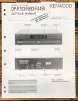 Kenwood DP-R793 -R893 -R4450 CD Player  Service Manual *Original*
