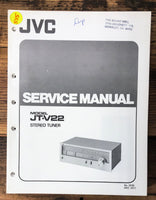 JVC JT-V22 Tuner  Service Manual *Original*