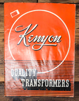 Kenyon Transformer Co. Catalog1940  20pg +  *Original*