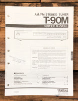 Yamaha T-90M Tuner  Service Manual *Original*