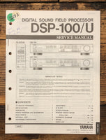 Yamaha DSP-100 DSP-100U Processor  Service Manual *Original*