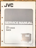JVC CFT-20US Audio Rack  Service Manual *Original*
