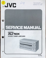 JVC AU-10X Tuner Amplifier  Service Manual *Original*