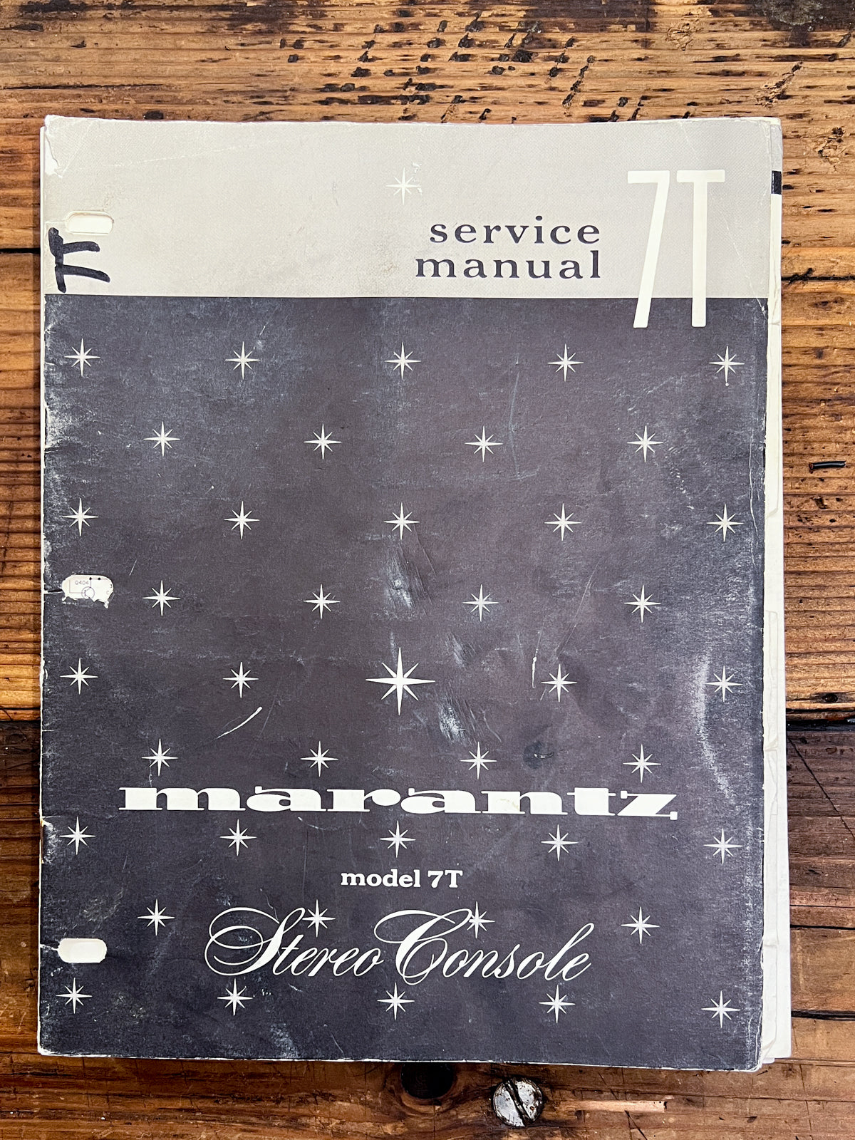 Marantz Model 7T / 7-T Preamp / Preamplifier  Service Manual *Original*