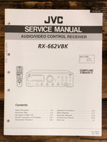 JVC RX-662 VBK Receiver  Service Manual *Original*