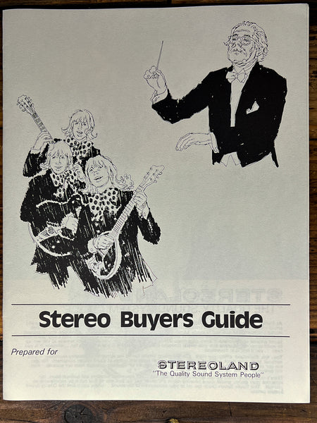 Stereoland  Stereo Buyer's Guide   9pg  Dealer Brochure *Orig*