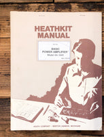 Heathkit AA-1640 Amplifier  Service Manual *Original*