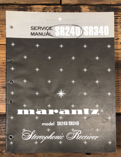 Marantz SR-240 SR-340 SR240 SR340 Receiver  Service Manual *Original*