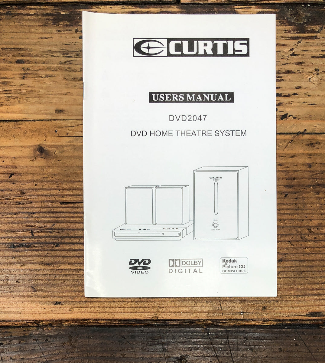 Curtis DVD2047 DVD System Owners / User Manual *Original*