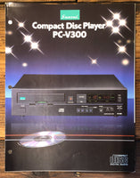 Sansui PC-V300 CD Player 3pg Dealer Brochure *Orig*