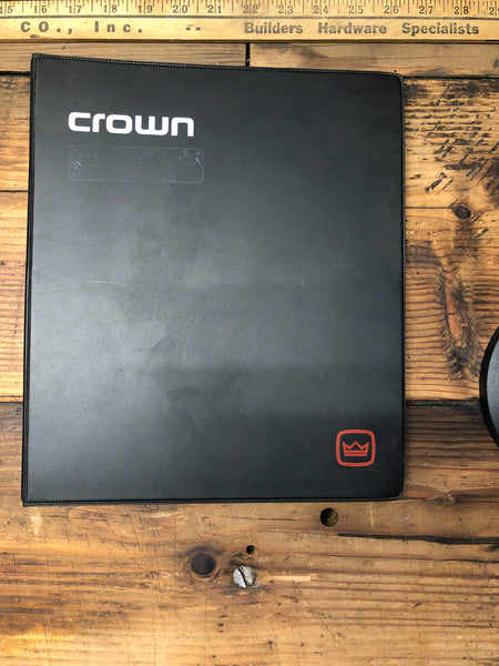 Crown PRO-800 Series Recorder / Reproducer  Service Manual *Original*