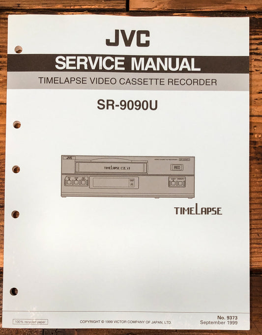 JVC SR-9090U VCR Service Manual *Original*
