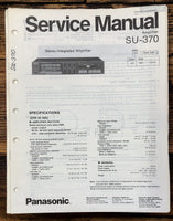 Panasonic SU-370 Amplifier  Service Manual *Original*