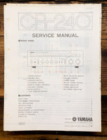 Yamaha CR-240 Receiver  Service Manual *Original*