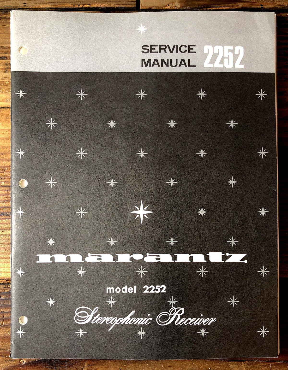 Marantz 2252 Stereophonic Receiver Service Manual *Original*