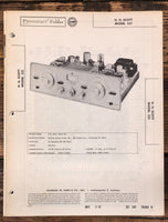 H H Scott Model 331 Tuner  Service Manual *Original*